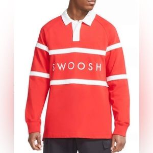 NWT Nike Sportswear Swoosh Rugby Shirt Men’s XL